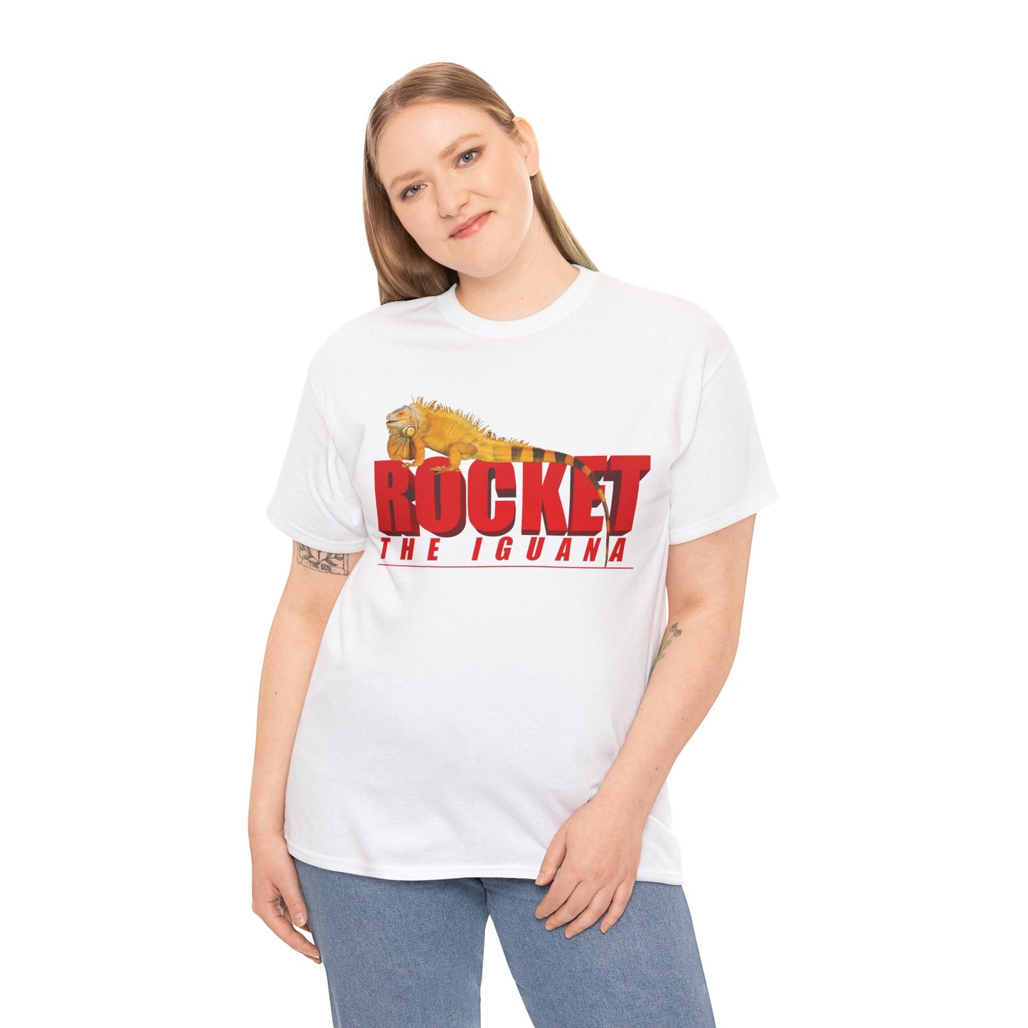 Rocket The Iguana T-Shirt (white hot)